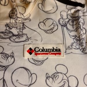 NWOT - Disney Columbia Colaboration Mickey Mouse Sketch zip up